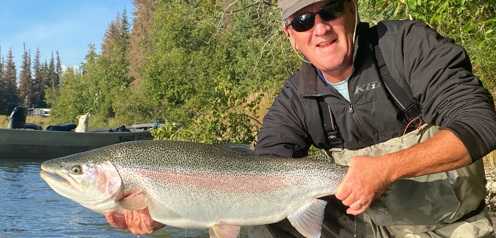 Evening fishing on the Kenai