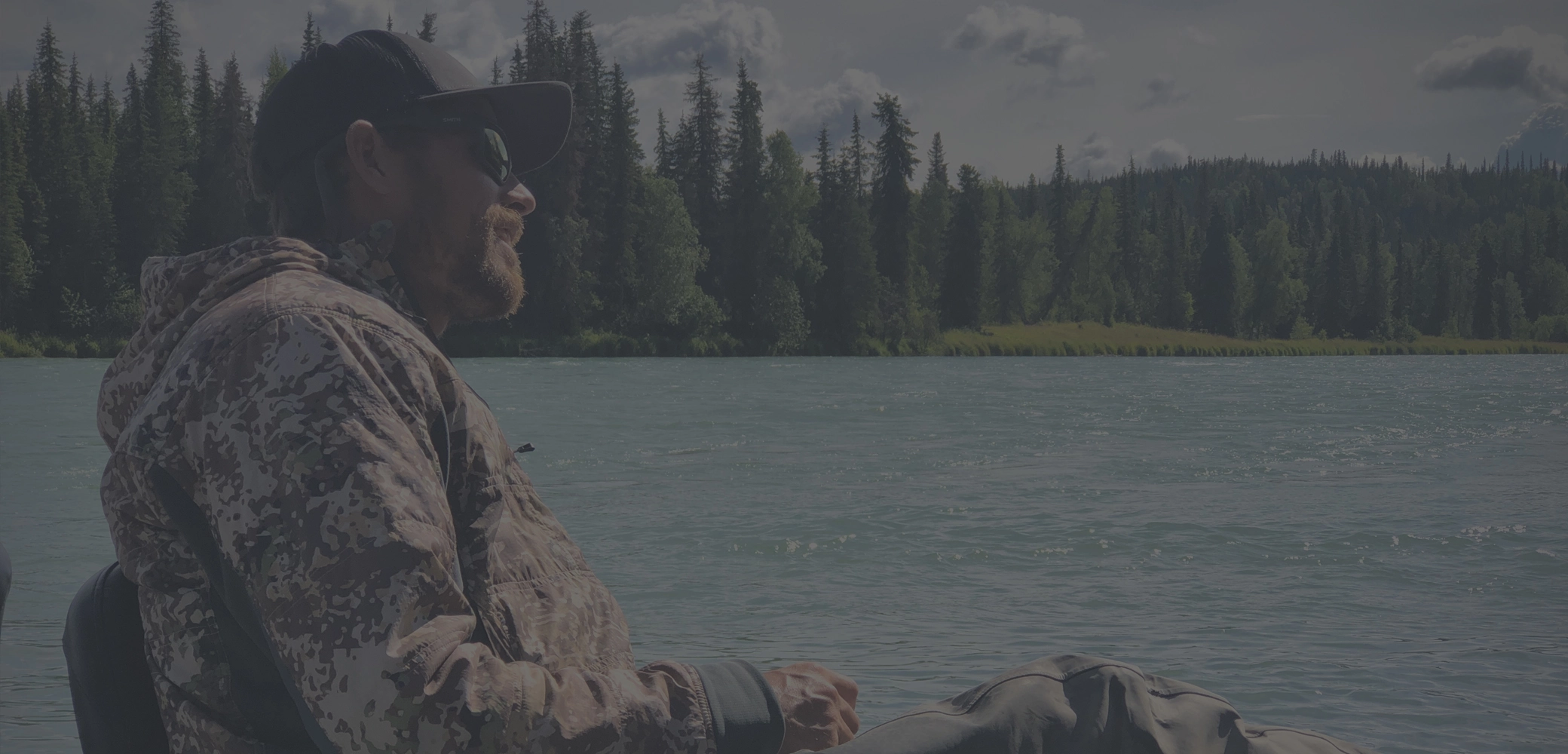 Kenai River fishing scene 3