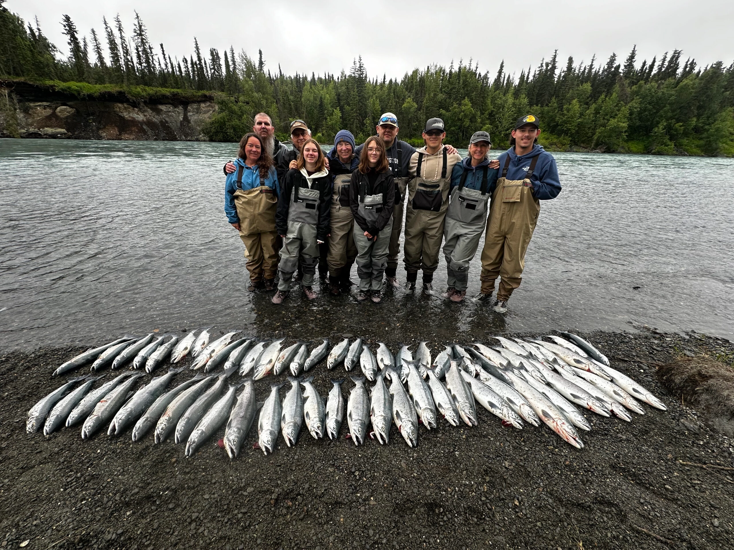 Summer season fishing