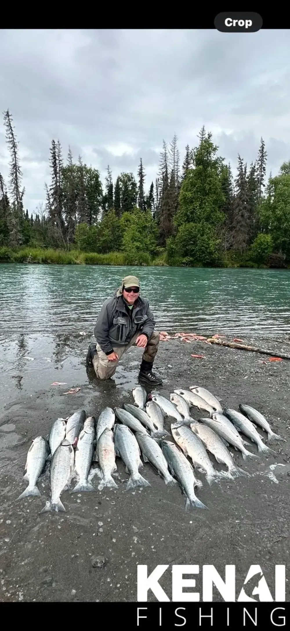 Half day Kenai salmon fishing trip